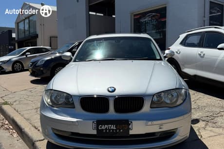 Silver 2009 BMW 120I Hatchback