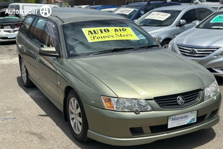 Green 2004 Holden Commodore Wagon Berlina