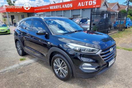 Black 2016 Hyundai Tucson Wagon Active X (Fwd)