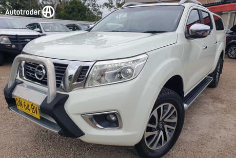 White 2016 Nissan Navara Dual Cab Utility St-X (4X4)
