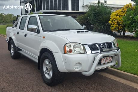 White 2012 Nissan Navara Dual Cab Pick-up St-R (4X4)