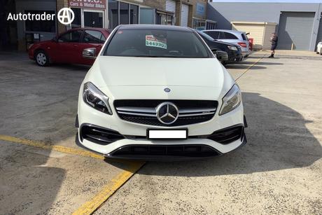 White 2016 Mercedes-Benz A45 Hatchback Amg