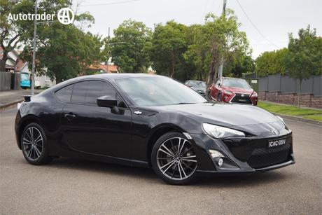 Black 2012 Toyota 86 Coupe Gts