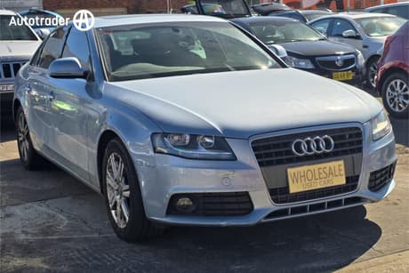 Blue 2008 Audi A4 Sedan 1.8 Tfsi