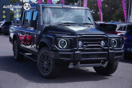 Grey 2024 Ineos Grenadier Double Cab Chassis Quartermaster Trialmaster Ed