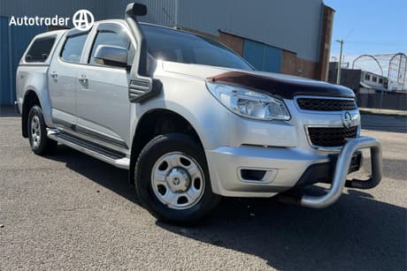 Silver 2014 Holden Colorado Crew Cab Pickup Ls (4X4)