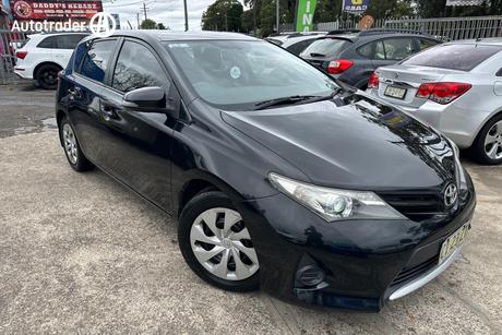 Black 2015 Toyota Corolla Hatchback Ascent