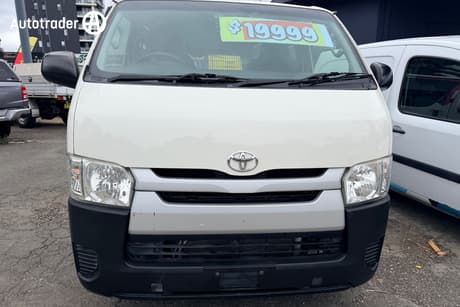 White 2012 Toyota HiAce Van Lwb