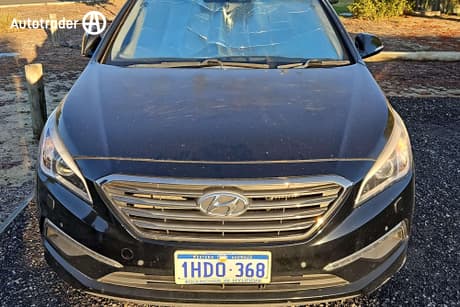 Black 2015 Hyundai Sonata Sedan Premium