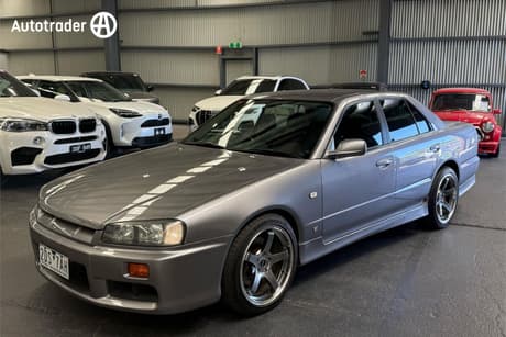 Grey 1998 Nissan Skyline Sedan Gt-T