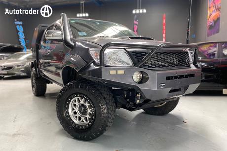 Grey 2014 Toyota Hilux Dual Cab Pick-up Sr5 (4X4)