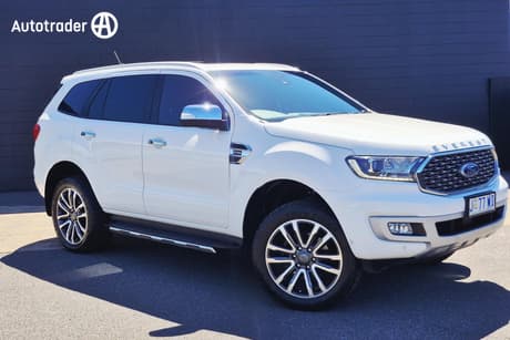 White 2021 Ford Everest Wagon Titanium (4Wd)