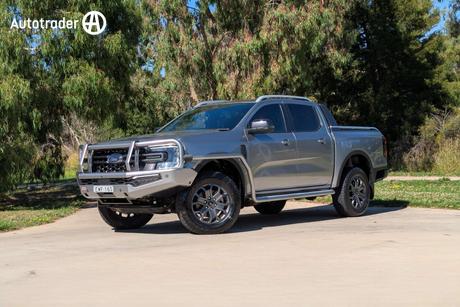 Silver 2022 Ford Ranger Double Cab Pick Up Wildtrak 3.0 (4X4)