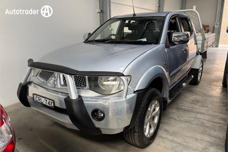 Silver 2013 Mitsubishi Triton Double Cab Utility Glx-R (4X4)