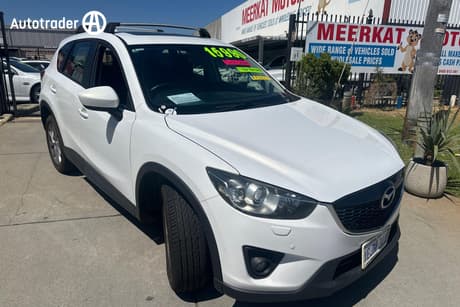 White 2013 Mazda CX-5 Wagon Grand Tourer (4X4)