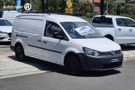 White 2014 Volkswagen Caddy Commercial TDI250 BLUEMOTION F
