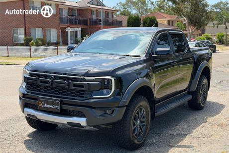 Black 2024 Ford Ranger Double Cab Pick Up Raptor 3.0 (4X4)