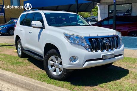 White 2015 Toyota Landcruiser Prado Wagon Gxl (4X4)