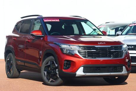 Orange 2025 Kia Seltos Wagon Sport+ (Awd)