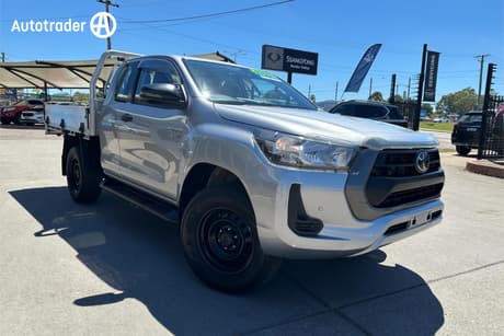 Silver 2022 Toyota Hilux X Cab Cab Chassis Sr (4X4)