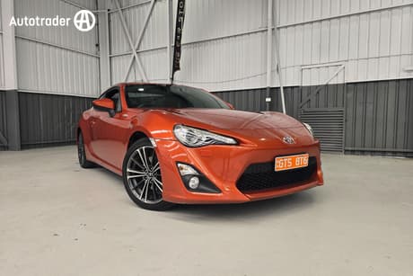 Orange 2013 Toyota 86 Coupe Gts
