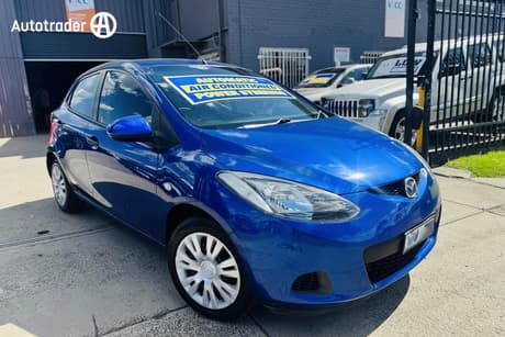 Blue 2008 Mazda 2 Hatchback Neo