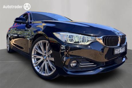 Black 2017 BMW 430I Coupe Gran Coupe Luxury Line