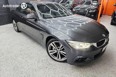 Grey 2014 BMW 435I Convertible