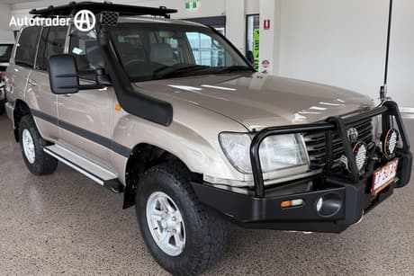 Gold 2003 Toyota Landcruiser Wagon Gxl (4X4)