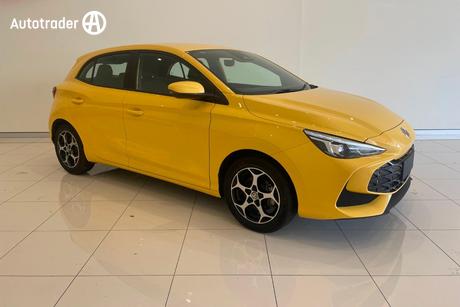 Yellow 2024 MG MG3 Hatch EXCITE