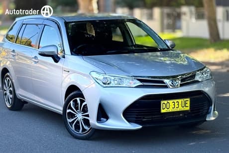 Silver 2018 Toyota Corolla Wagon HYBRID