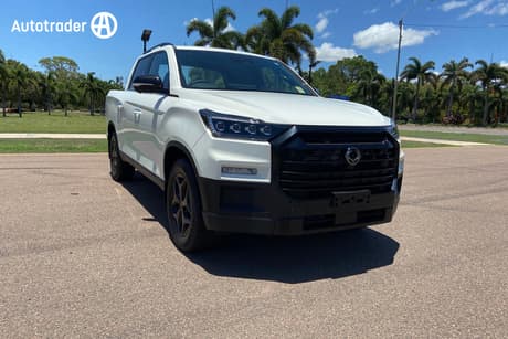 White 2025 Kgm Musso Crew Cab Pickup Ultimate