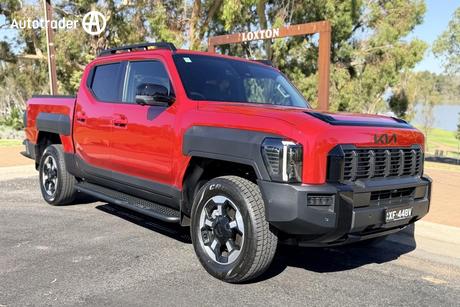 Red 2025 Kia Tasman Double Cab Pick Up X-Line (4X4) (Std) Body Fender