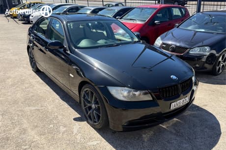 Black 2007 BMW 325I Sedan