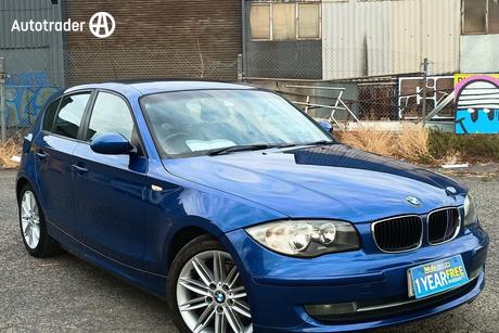 Blue 2007 BMW 1 Hatch 118I R
