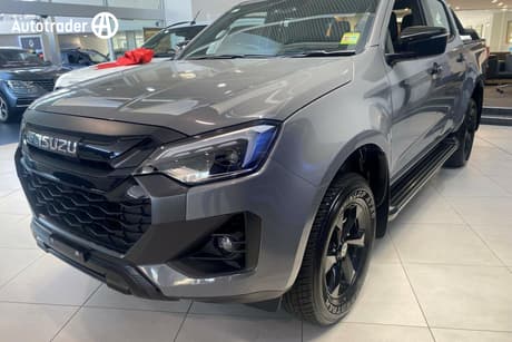 Grey 2025 Isuzu D-MAX Crew Cab Utility X-Rider (4X4)