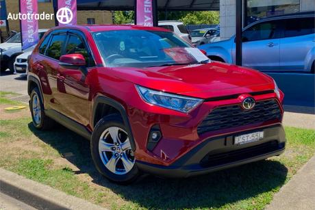 Red 2022 Toyota RAV4 Wagon Gx (2Wd)