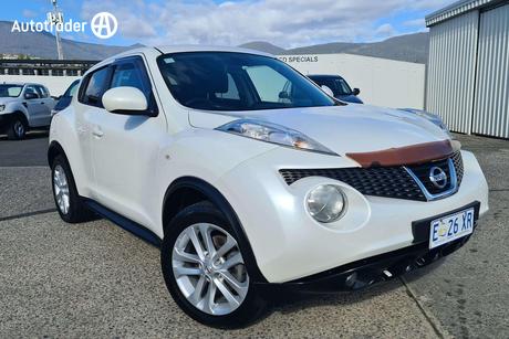 White 2014 Nissan Juke Wagon Ti-S (Awd)