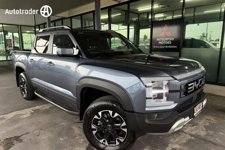 Blue 2025 BYD Shark 6 Dual Cab Utility Dual Motor Premium