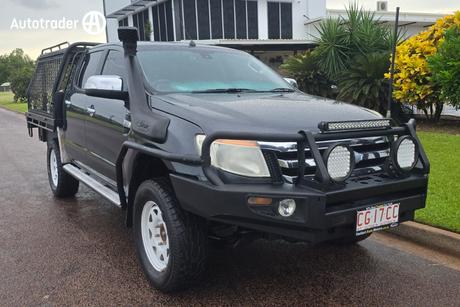 Grey 2012 Ford Ranger Dual Cab Utility Xl 3.2 (4X4)