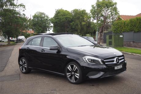 Black 2014 Mercedes-Benz A200 Hatchback Be