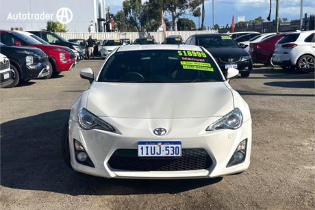 White 2014 Toyota 86 Coupe Gts