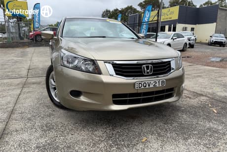 Gold 2008 Honda Accord Sedan Vti