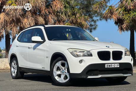 White 2011 BMW X1 SUV SDRIVE 18I E84 MY11