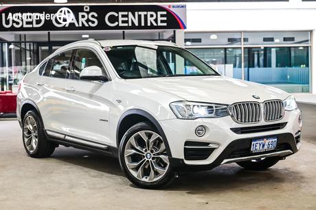 White 2016 BMW X4 Coupe Xdrive 20D