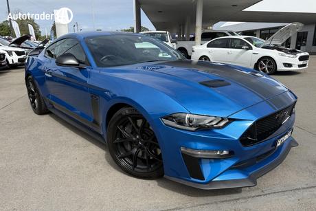 Blue 2019 Ford Mustang Fastback R-Spec