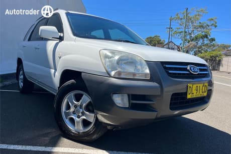 White 2008 Kia Sportage Wagon Lx (Fwd)