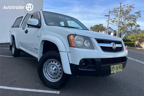 White 2009 Holden Colorado Space Cab Pickup Lx (4X2)