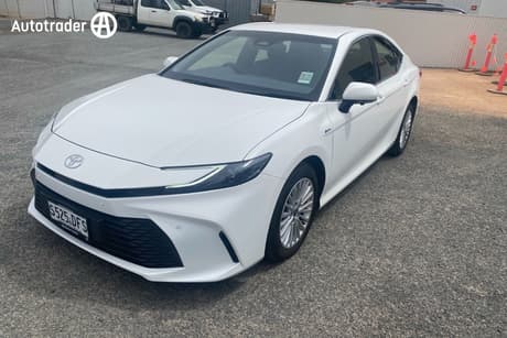 White 2024 Toyota Camry Sedan Ascent Hybrid