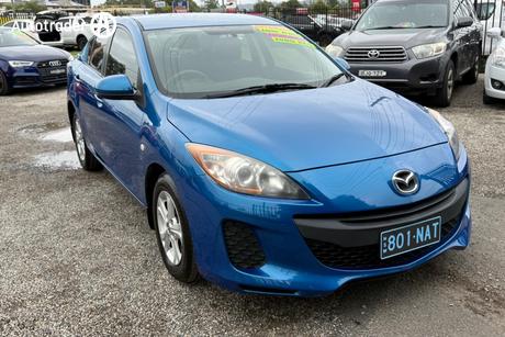 Blue 2013 Mazda 3 Sedan Neo